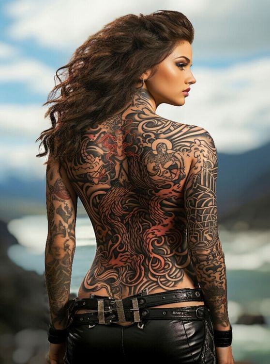 Produktbild: CALVENDO Puzzle Tattoos | 2000 Teile Lege-Gr&ouml;&szlig;e 90x67cm Foto-Puzzle f&uuml;r gl&uuml;ckliche Stunden