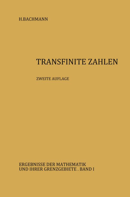 Produktbild: Transfinite Zahlen