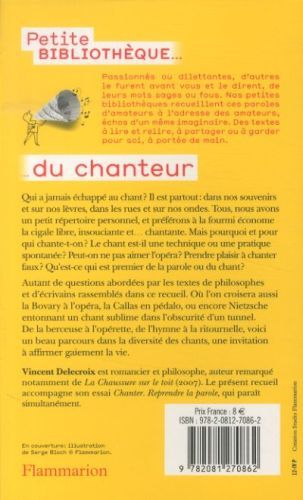 Produktbild: Petite biblioth&egrave;que ... du chanteur