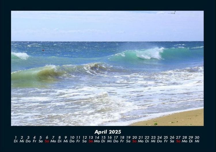 Produktbild: Sehnsucht nach Meer 2025 Fotokalender DIN A4
