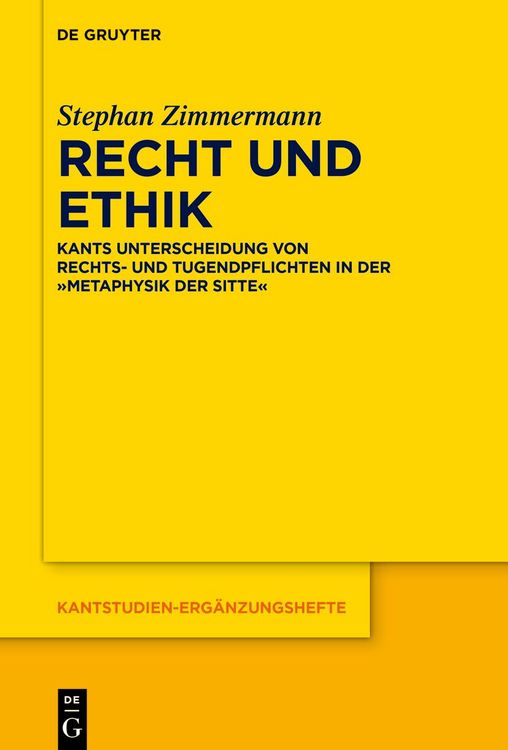 Produktbild: Recht und Ethik