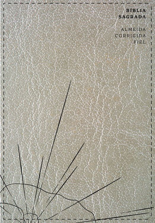 Produktbild: B&iacute;blia Sagrada ACF Slim, Capa luxo cinza, Leitura Perfeita