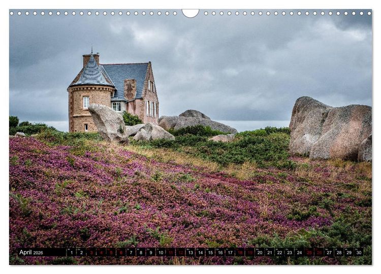 Produktbild: Armorica - Bretagne, Land am Ende der Welt (Wandkalender 2026 DIN A3 quer), CALVENDO Monatskalender
