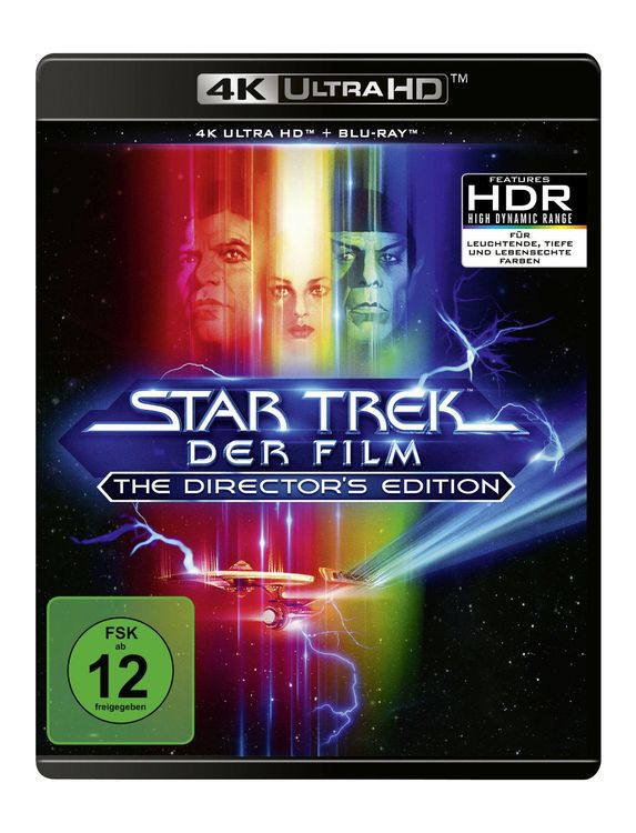 Produktbild: STAR TREK I - Der Film - The Director's Cut (4K Ultra HD) (+ Blu-ray) (+ Bonus-Blu-ray)