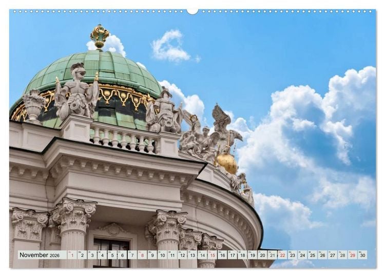Produktbild: Wien und Graz. &Ouml;sterreichs Perlen (hochwertiger Premium Wandkalender 2026 DIN A2 quer), Kunstdruck in Hochglanz