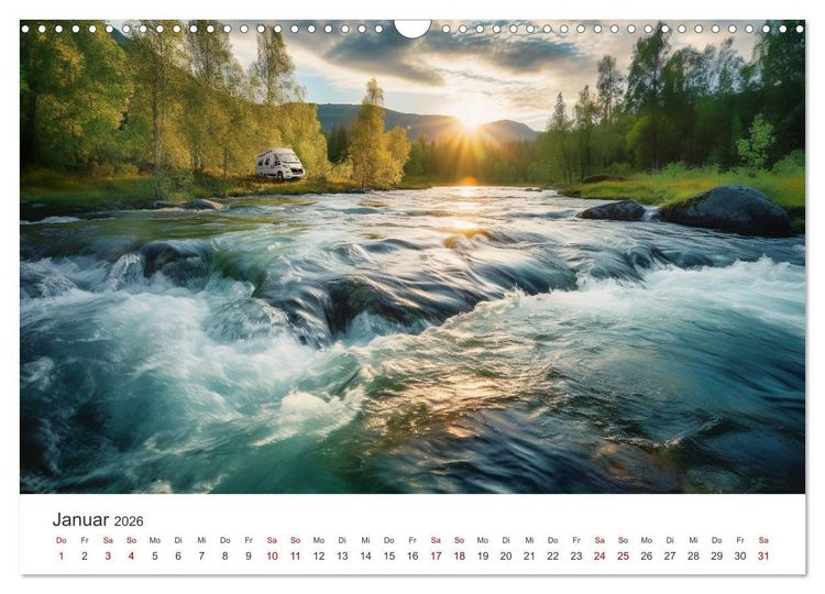 Produktbild: Der Ruf des Nordens (Wandkalender 2026 DIN A3 quer), CALVENDO Monatskalender