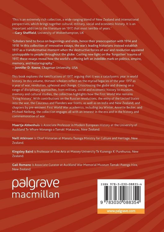 Produktbild: The Myriad Legacies of 1917