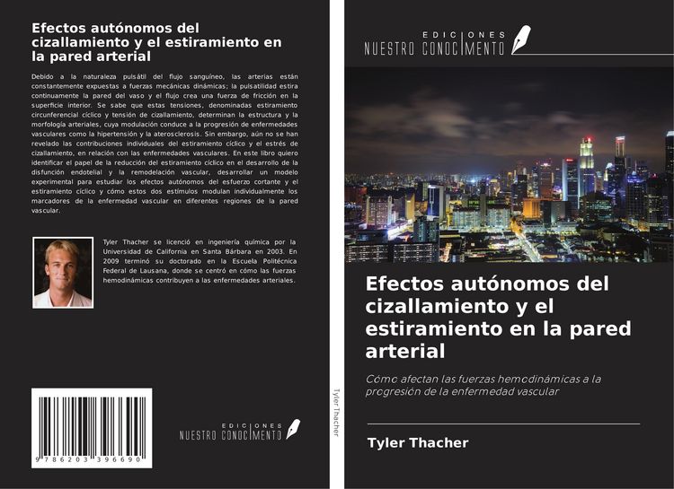 Produktbild: Efectos aut&oacute;nomos del cizallamiento y el estiramiento en la pared arterial