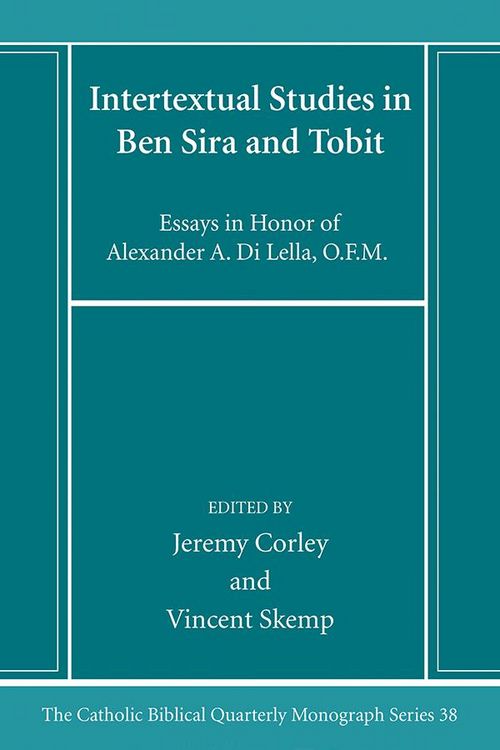 Produktbild: Intertextual Studies in Ben Sira and Tobit