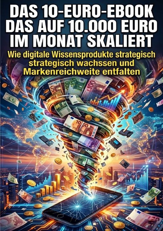 Produktbild: Das 10-Euro-Ebook das auf 10.000 Euro im Monat skaliert