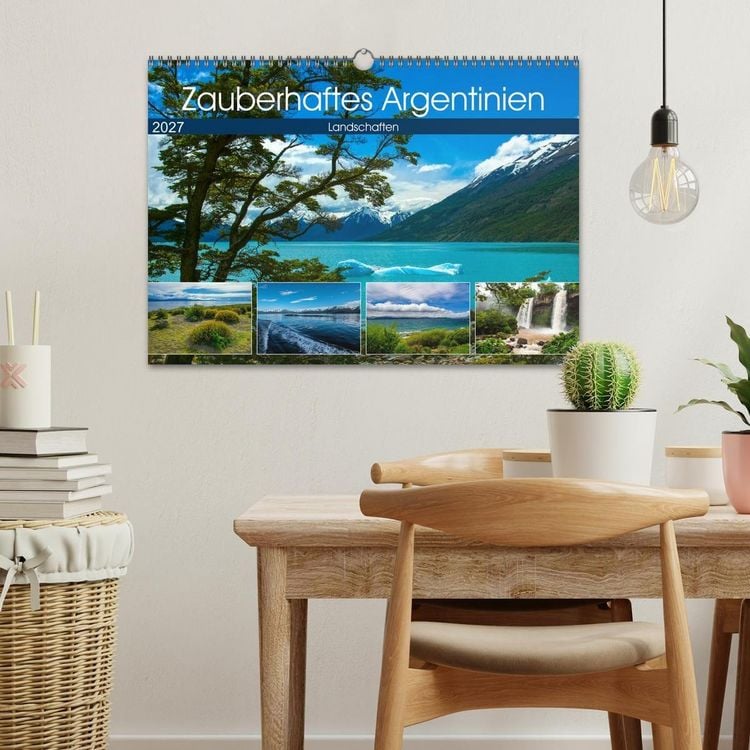 Produktbild: Zauberhaftes Argentinien (Wandkalender 2027 DIN A3 quer), CALVENDO Monatskalender