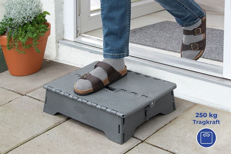 Produktbild: Klapp-Trittstufe Mod. Secura, klappbare Badstufe