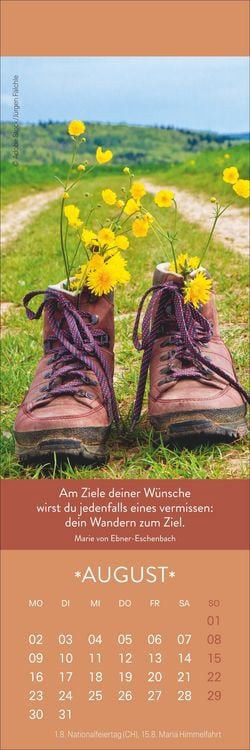 Produktbild: Gute Gedanken Lesezeichen & Kalender 2027