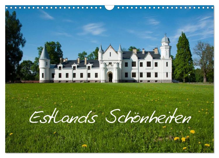 Produktbild: Estlands Sch&ouml;nheiten (Wandkalender 2026 DIN A3 quer), CALVENDO Monatskalender