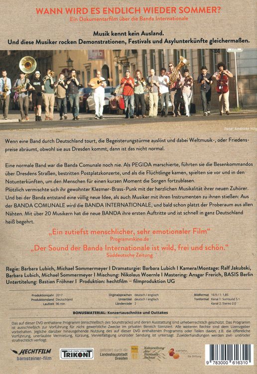 Produktbild: Banda Internationale - Wann wird es endlich mal wieder richtig Sommer?