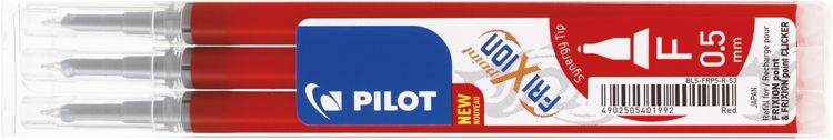 Produktbild: PILOT Mine FriXion Point rot, 3er Set