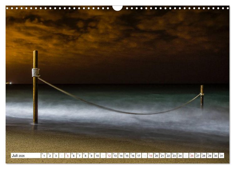 Produktbild: Miami Platja - Unvergessliche Meerblicke (Wandkalender 2026 DIN A3 quer), CALVENDO Monatskalender