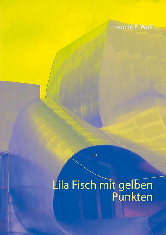 Produktbild: Lila Fisch mit gelben Punkten