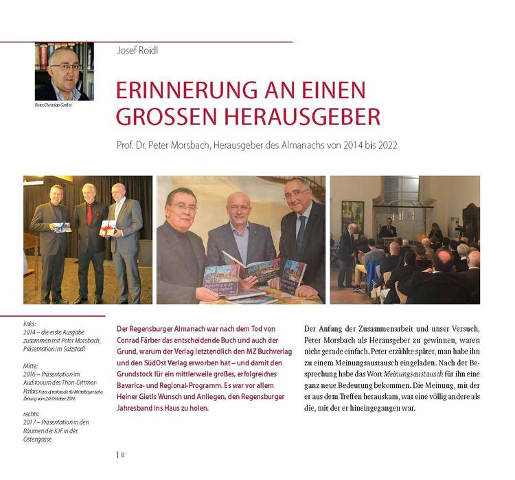 Produktbild: Regensburger Almanach 2025