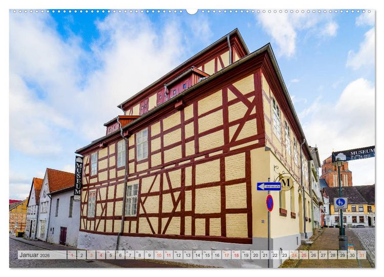 Produktbild: Wolgast Impressionen (hochwertiger Premium Wandkalender 2026 DIN A2 quer), Kunstdruck in Hochglanz