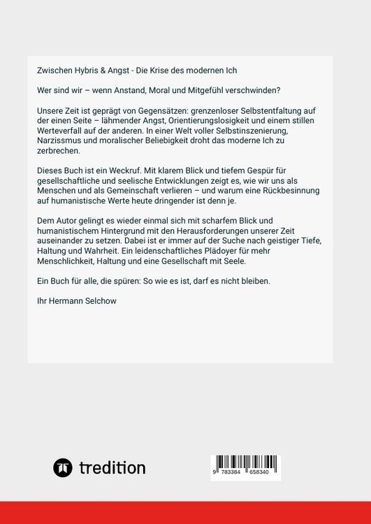 Produktbild: Zwischen Hybris & Angst: Die Krise des modernen Ich Band II