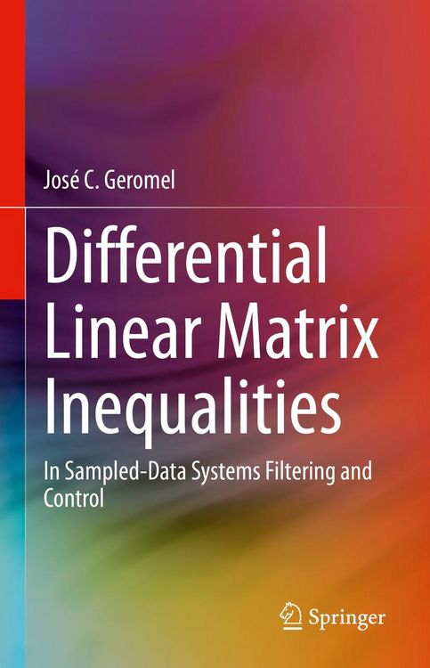Produktbild: Differential Linear Matrix Inequalities