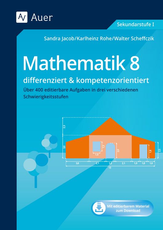 Produktbild: Mathematik 8 differenziert u. kompetenzorientiert