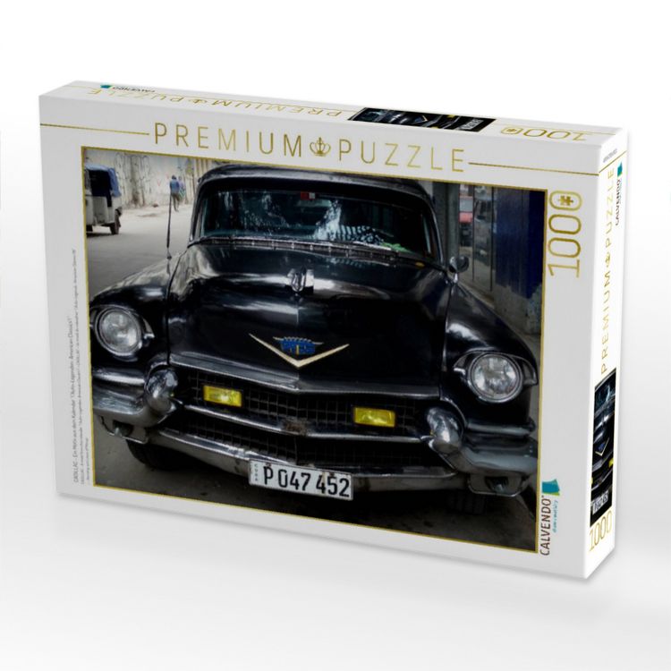 Produktbild: CALVENDO Puzzle CADILLAC - Ein Motiv aus dem Kalender "Auto-Legenden: American Classics" | 1000 Teile Lege-Gr&ouml;&szlig;e 64x48cm Foto-Puzzle f&uuml;r gl&uuml;ckliche Stunden
