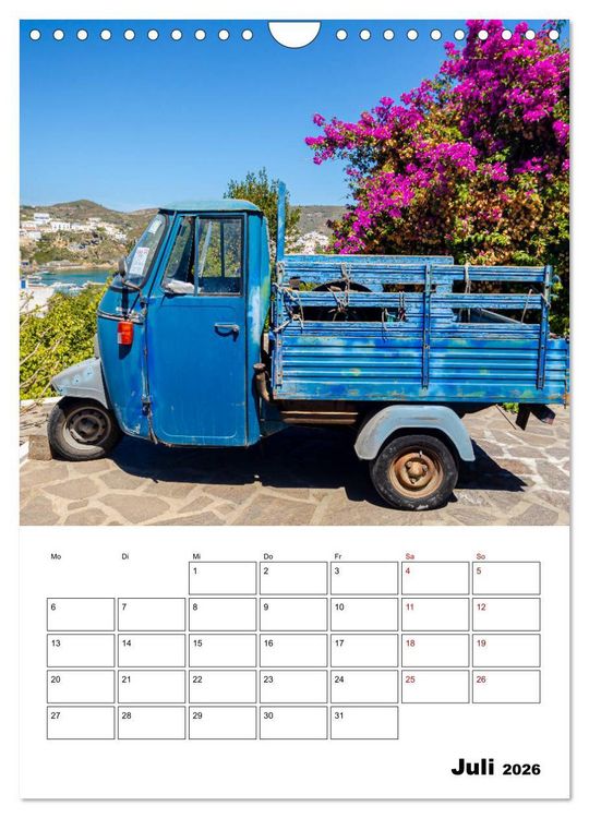 Produktbild: Insel Ponza - Italien (Wandkalender 2026 DIN A4 hoch), CALVENDO Monatskalender