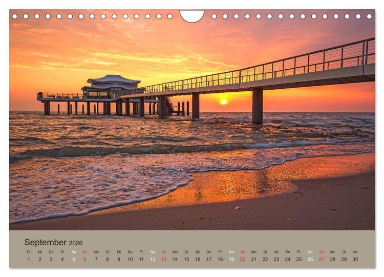 Produktbild: Lichtstimmungen im sch&ouml;nen Schleswig Holstein (Wandkalender 2026 DIN A4 quer), CALVENDO Monatskalender