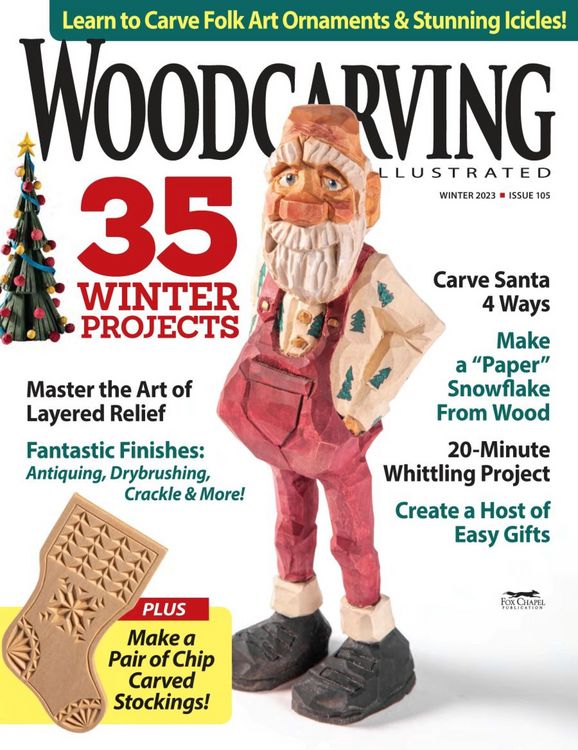 Produktbild: Woodcarving Illustrated Issue 105 Winter 2023
