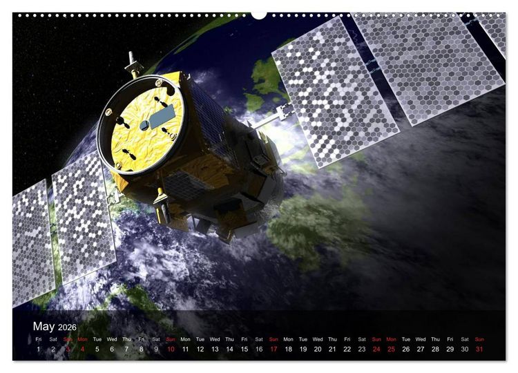 Produktbild: Space and Universe (High Quality Premium Wall Calendar 2026 DIN A2 landscape),CALVENDO 12 Month Wall Calendar