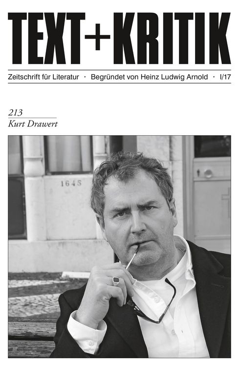 Produktbild: TEXT + KRITIK 213 - Kurt Drawert