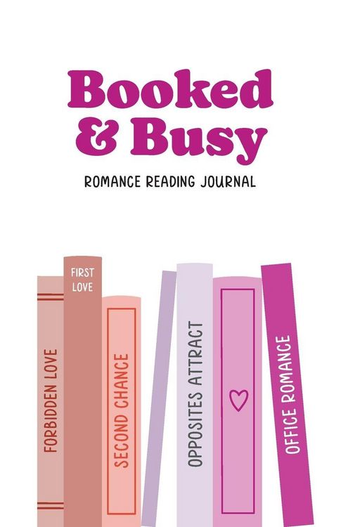 Produktbild: Booked and Busy Romance Reading Journal