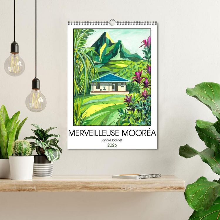Produktbild: MERVEILLEUSE MOOR&Eacute;A (Calendrier mural 2026 DIN A3 horizontal), CALVENDO calendrier mensuel