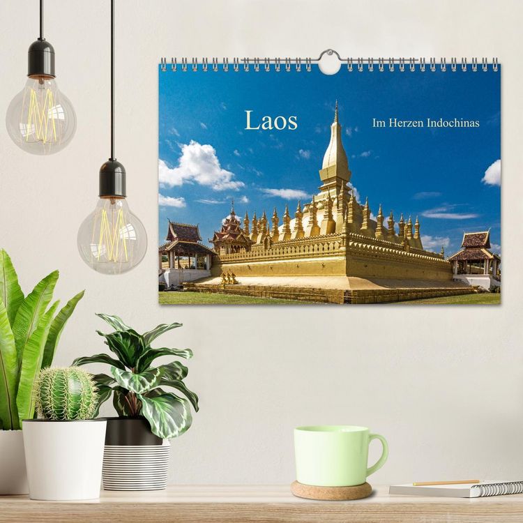 Produktbild: Laos - Im Herzen Indochinas (Wandkalender 2026 DIN A4 quer), CALVENDO Monatskalender