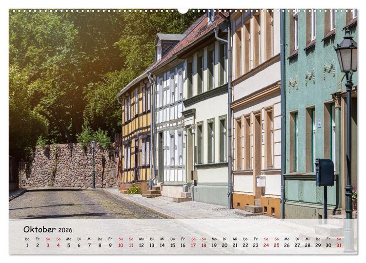 Produktbild: Bernau bei Berlin. Ein Jahr in Bildern (hochwertiger Premium Wandkalender 2026 DIN A2 quer), Kunstdruck in Hochglanz