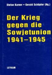 Produktbild: Der Krieg gegen die Sowjetunion 1941-1945