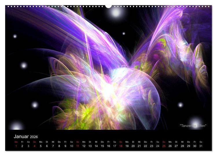 Produktbild: Lichtgedanken (hochwertiger Premium Wandkalender 2026 DIN A2 quer), Kunstdruck in Hochglanz