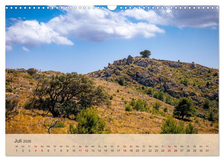 Produktbild: Mallorca - Perle des Mittelmeers (Wandkalender 2026 DIN A3 quer), CALVENDO Monatskalender