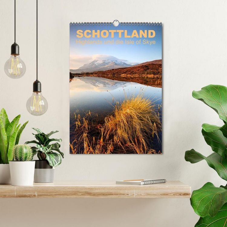 Produktbild: Schottland: Highlands und die Isle of Skye (Wandkalender 2026 DIN A3 hoch), CALVENDO Monatskalender