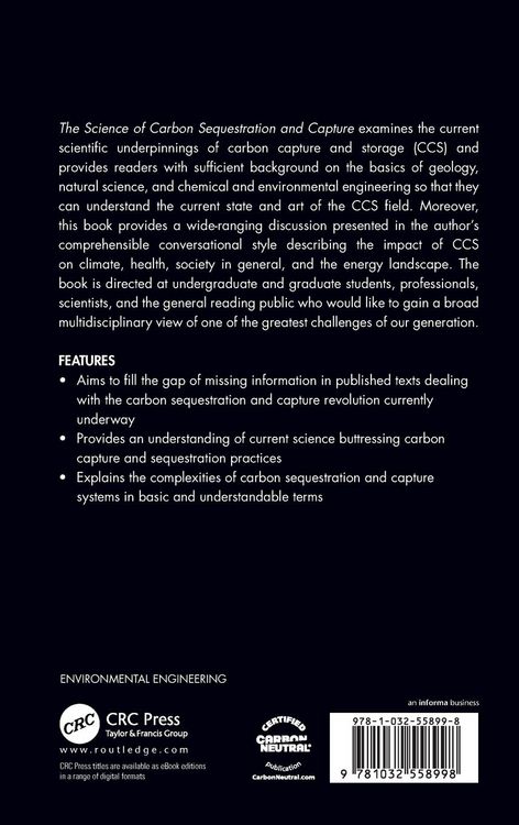 Produktbild: The Science of Carbon Sequestration and Capture
