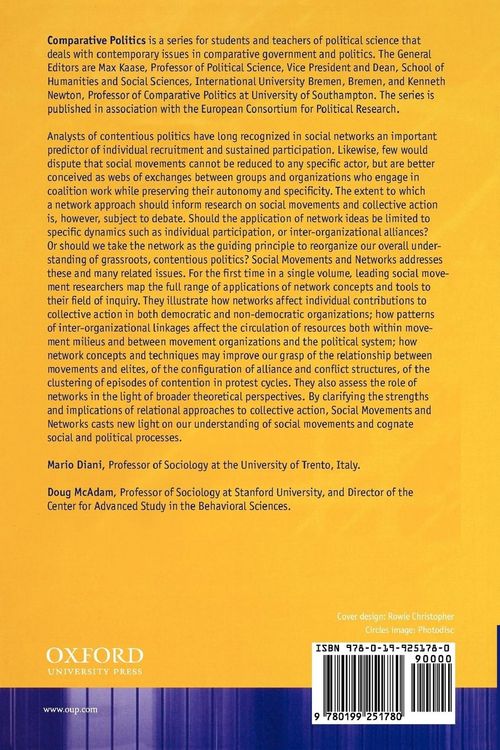 Produktbild: Social Movements and Networks