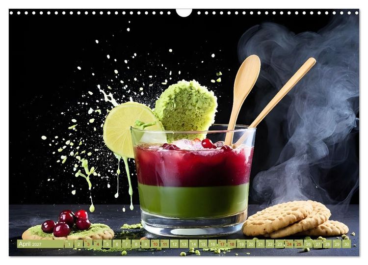 Produktbild: Alles Matcha - Hot und Cool (Wandkalender 2027 DIN A3 quer), CALVENDO Monatskalender