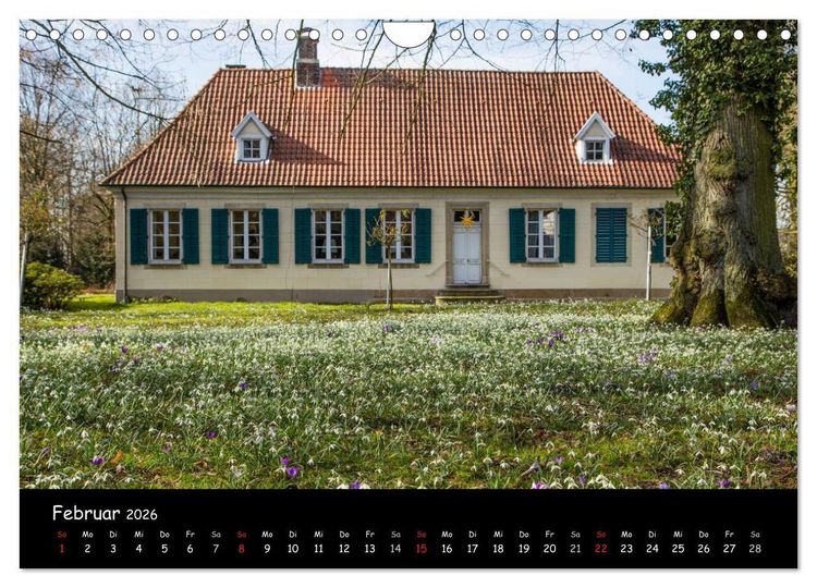 Produktbild: Billerbeck - Perle der Baumberge (Wandkalender 2026 DIN A4 quer), CALVENDO Monatskalender