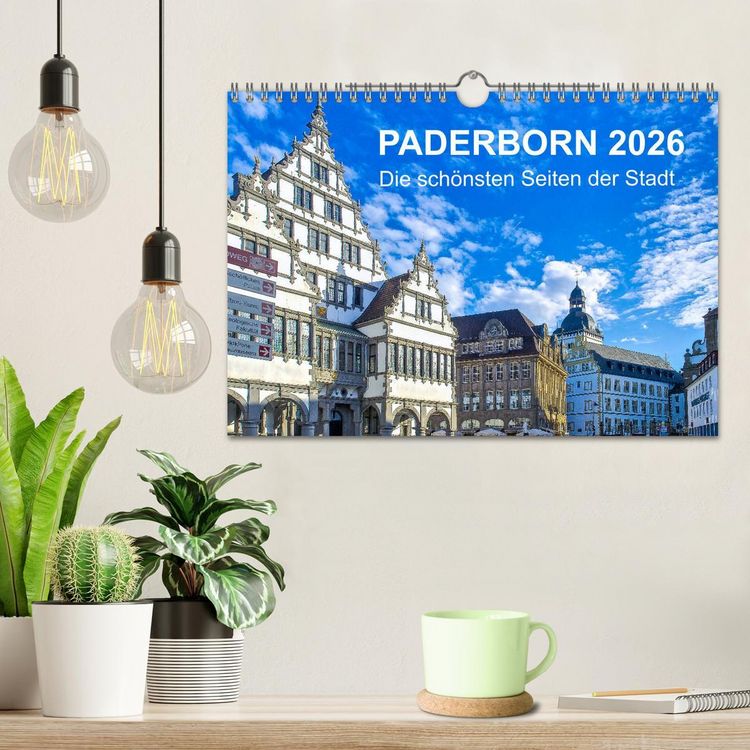 Produktbild: Paderborn - Die sch&ouml;nsten Seiten der Stadt (Wandkalender 2026 DIN A4 quer), CALVENDO Monatskalender