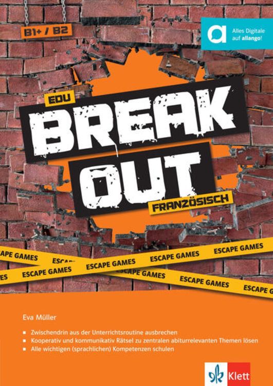 Produktbild: Edu Breakout Franz&ouml;sisch f&uuml;r die Sek II - Escape Games