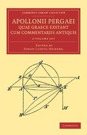Produktbild: Apollonii Pergaei Quae Graece Exstant Cum Commentariis Antiquis 2 Volume Set