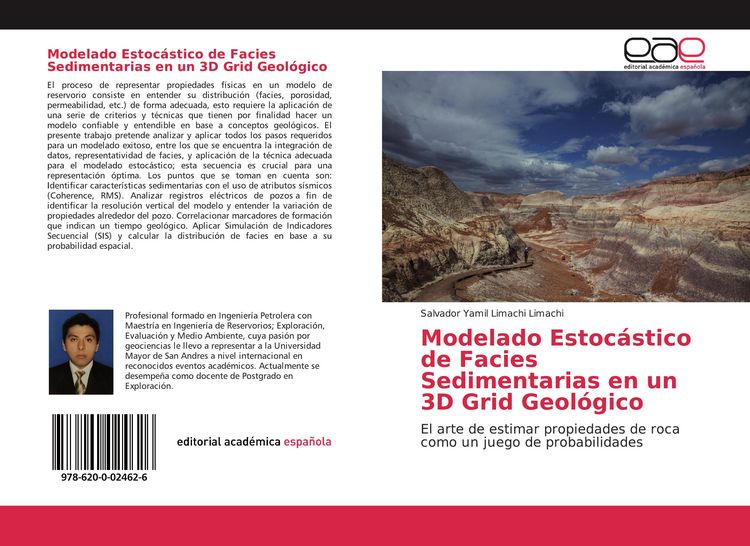Produktbild: Modelado Estoc&aacute;stico de Facies Sedimentarias en un 3D Grid Geol&oacute;gico