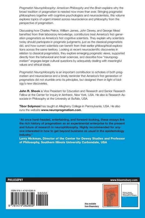 Produktbild: Pragmatist Neurophilosophy